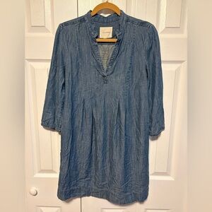 Blue Chambray Tunic Dress